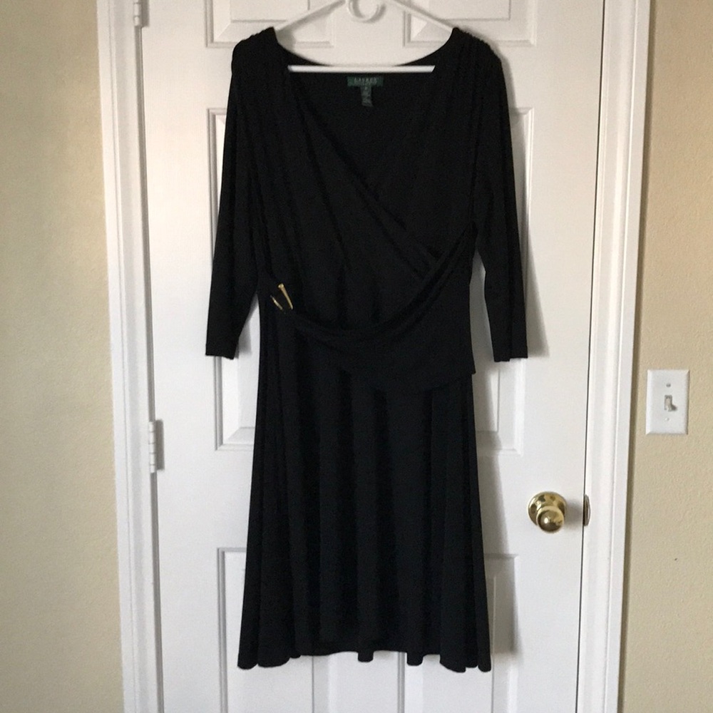 Lauren Ralph Lauren black dress size 16